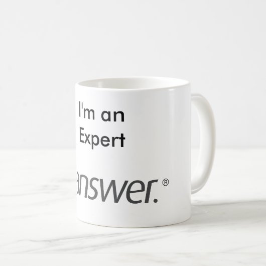 Ik ben een mok van experts (Voorkant rechts)