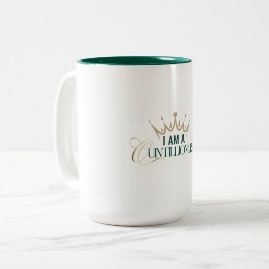 Ik ben een Mok van Quintillionaire (Voorkant links)