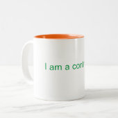 Ik ben een mok voor koffie (Voorkant links)