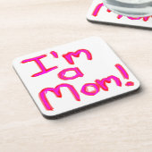 IK BEN EEN MOM! BIER ONDERZETTER (Linkerzijde)