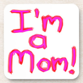 IK BEN EEN MOM! BIER ONDERZETTER