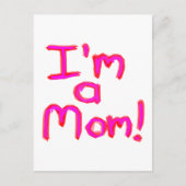 IK BEN EEN MOM! BRIEFKAART (Voorkant)