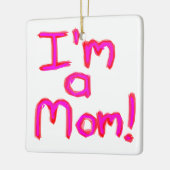 IK BEN EEN MOM! KERAMISCH ORNAMENT (Links)