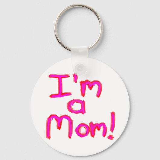 IK BEN EEN MOM! SLEUTELHANGER (Voorkant)