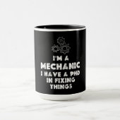 Ik ben een monteur grappig mok (Midden)