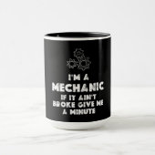 Ik ben een monteur grappig mok (Midden)