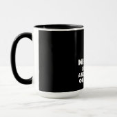 Ik ben een monteur Grappige citaten Mok (Links)