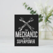Ik ben een monteur, wat is jouw superkracht Grappi Briefkaart (Staand voorkant)