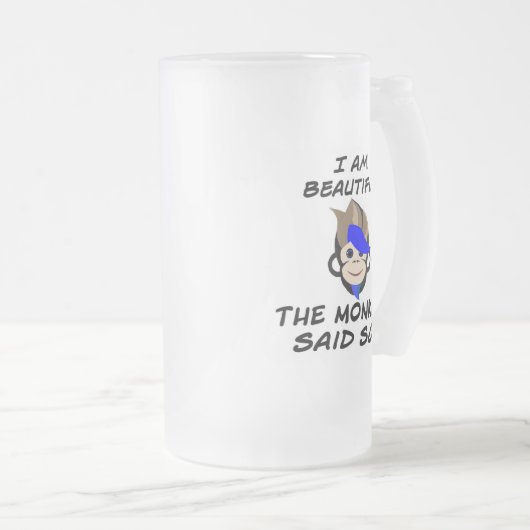 Ik ben een mooie aap die Mok zei (Voorkant rechts)