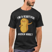 Ik ben een mooie Chicken Nugget Costume Kinderen C T-shirt (Voorkant)