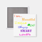 Ik ben een mooie magneet (Voorkant / Achterkant)