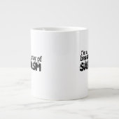 Ik ben een mooie Ray van Sarcasm Grote Koffiekop (Voorkant)