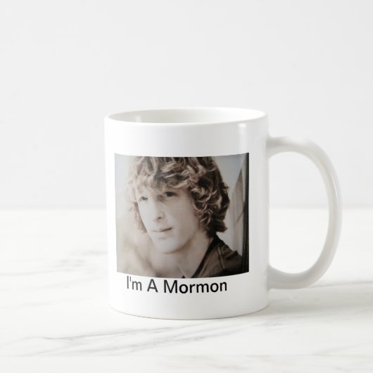 Ik ben een Mormon Cup Koffiemok (Rechts)