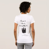 Ik ben een Mormon (Hers) T-shirt (Achterkant volledig)