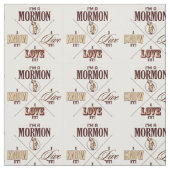 Ik ben een Mormon, ik weet het, enz. stof (Swatch)