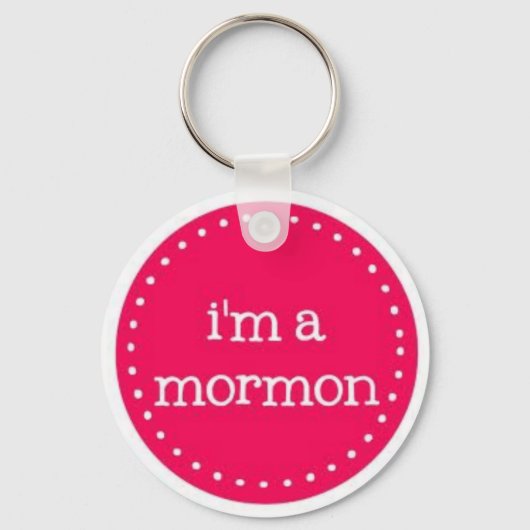 Ik ben een mormon sleutelhanger (Voorkant)