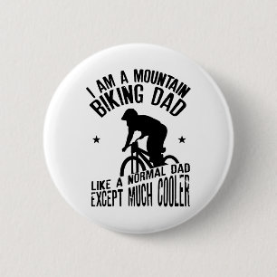 Ik ben een mountainbike-papa, leuk ontwerp voor wi ronde button 5,7 cm