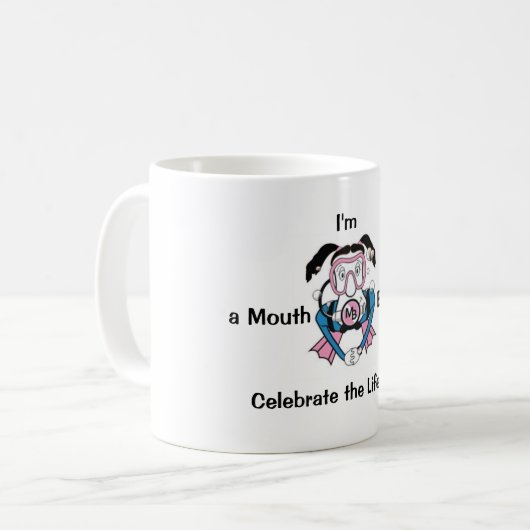 Ik ben een Mouth Breather - Mok (Voorkant links)