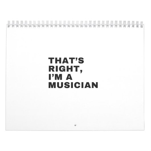 IK BEN EEN MUSICIËN KALENDER (Hoes)