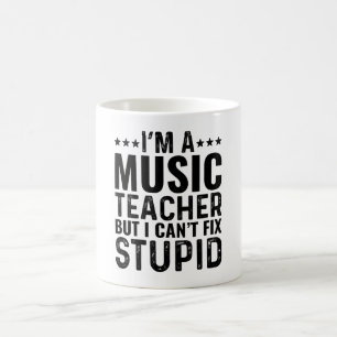 IK Ben Een Muziekleraar Maar Ik Kan Stomheid Niet Koffiemok
