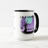 Ik ben een nachtmerrie voor Coffee Funny Halloween Mok (Voorkant rechts)