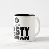 Ik ben een Nasty Woman Coffee mok (Voorkant rechts)