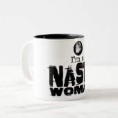 Ik ben een Nasty Woman Coffee mok (Voorkant links)