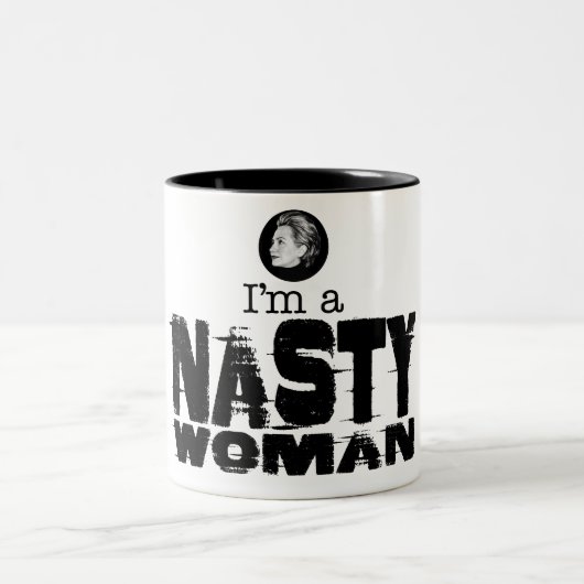 Ik ben een Nasty Woman Coffee mok (Center)