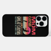 Ik ben een neef van mama en een grote neef... niet iPhone hoesje (Achterkant horizontaal)