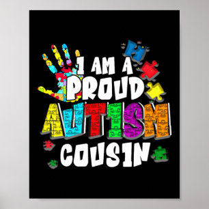 Ik ben een nepautisme neef Autism Awareness Autist Poster