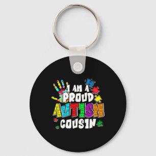 Ik ben een nepautisme neef Autism Awareness Autist Sleutelhanger