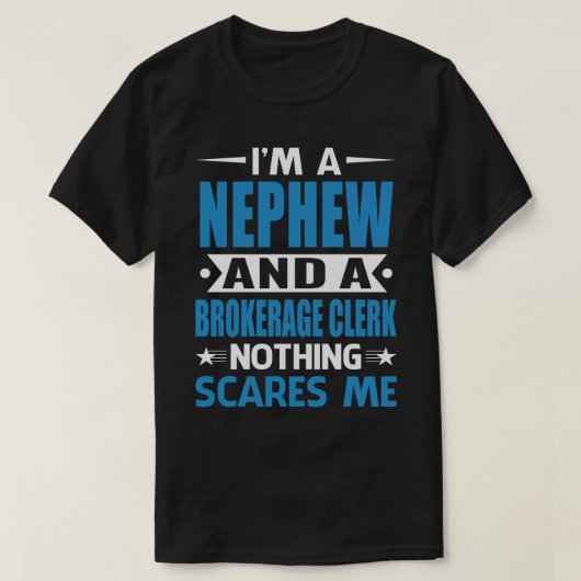 Ik ben een NEPHEW en een Makelaar.. T-shirt (Design voorkant)
