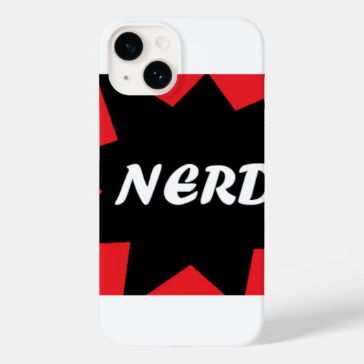 IK BEN EEN NERD iPhone CASE (Achterkant)