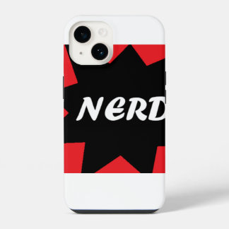 IK BEN EEN NERD iPhone HOESJE iPhone 14 Hoesje