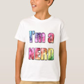Ik ben een NERD T-shirt (Voorkant)