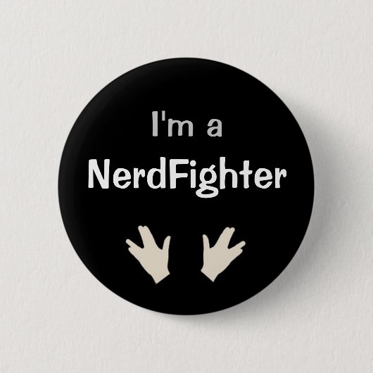 Ik ben een NerdFighter - DFTBA Ronde Button 5,7 Cm (Voorkant)