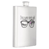 Ik ben een nerdy meisje met roze oogschaduw flacon (Rechts)