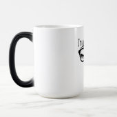 Ik ben een nerdy meisje met roze oogschaduw magische mok (Links)