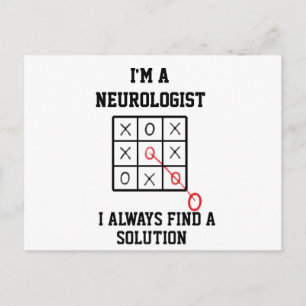 Ik ben een neuroloog, ik vind altijd een oplossing briefkaart