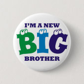 Ik ben een New Big Brother Button Badge (Voorkant)