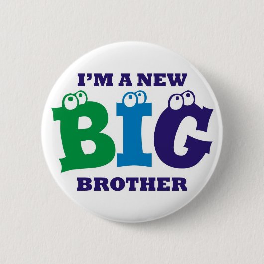 Ik ben een New Big Brother Button Badge (Voorkant)