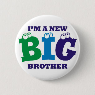 Ik ben een New Big Brother Button Badge