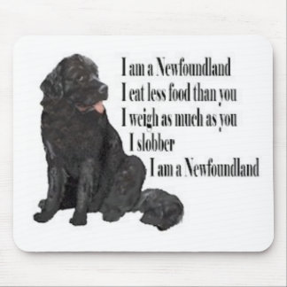 Ik ben een Newfoundland Muismat