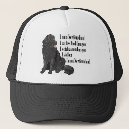 Ik ben een Newfoundland Trucker Pet (Voorkant)