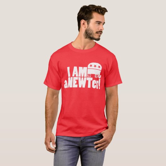 Ik ben een NEWTer! T-shirt (Voorkant volledig)