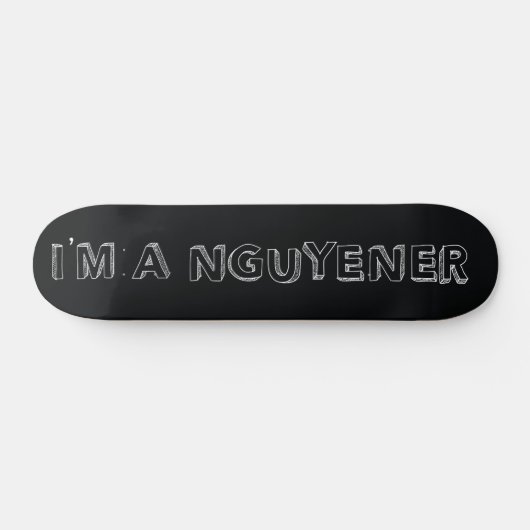 Ik ben een NGUYENER Schaats Deck Skateboard (Horizontaal)