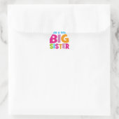 Ik ben een nieuwe Big Sister Sticker (Tas)