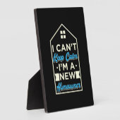 Ik ben een nieuwe huiseigenaar fotoplaat (Zijkant)