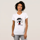 Ik ben een Ninja (dames) T-shirt (Voorkant volledig)