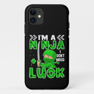 Ik ben een Ninja die ik niet nodig heb, Luck St. P Case-Mate iPhone Case